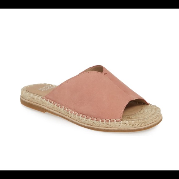 EILEEN FISHER Milly Espadrille Slide Sandal Pink - Picture 8 of 8